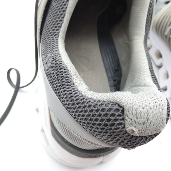 On Cloudswift Mens US 13 Running Shoes Gray White Mesh Low Top Athletic Sneaker - Picture 12 of 14